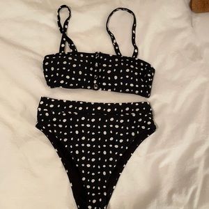Polka dot bikini